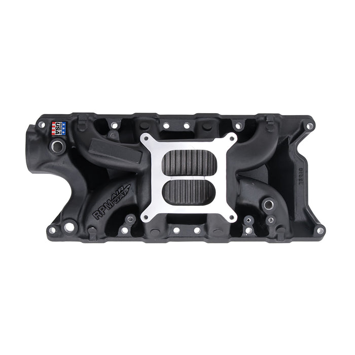 Edelbrock 75213 Edelbrock RPM Air-Gap 302 Intake Manifold for Ford 289-347 Small-Block V8 - Truck Part Superstore