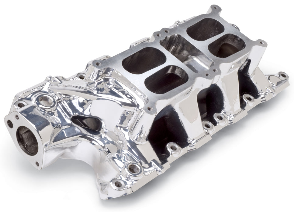Edelbrock 75354 Edelbrock RPM Air-Gap Dual Quad Intake Manifold for Ford 289-347 Small-Block V8 - Truck Part Superstore