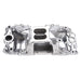 Edelbrock 75621 Edelbrock Polished RPM Air-Gap BBC Rect Port Intake Manifold - Truck Part Superstore