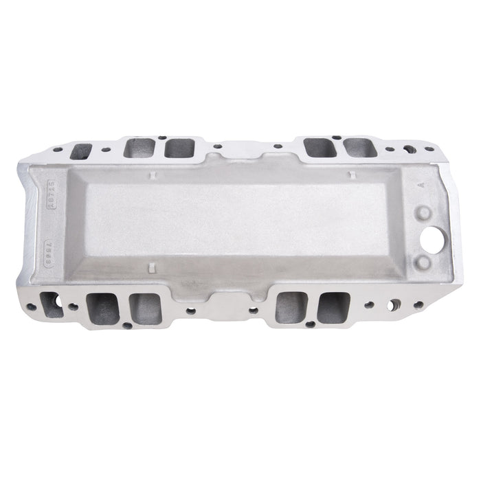 Edelbrock 75621 Edelbrock Polished RPM Air-Gap BBC Rect Port Intake Manifold - Truck Part Superstore