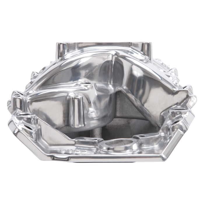 Edelbrock 75621 Edelbrock Polished RPM Air-Gap BBC Rect Port Intake Manifold - Truck Part Superstore