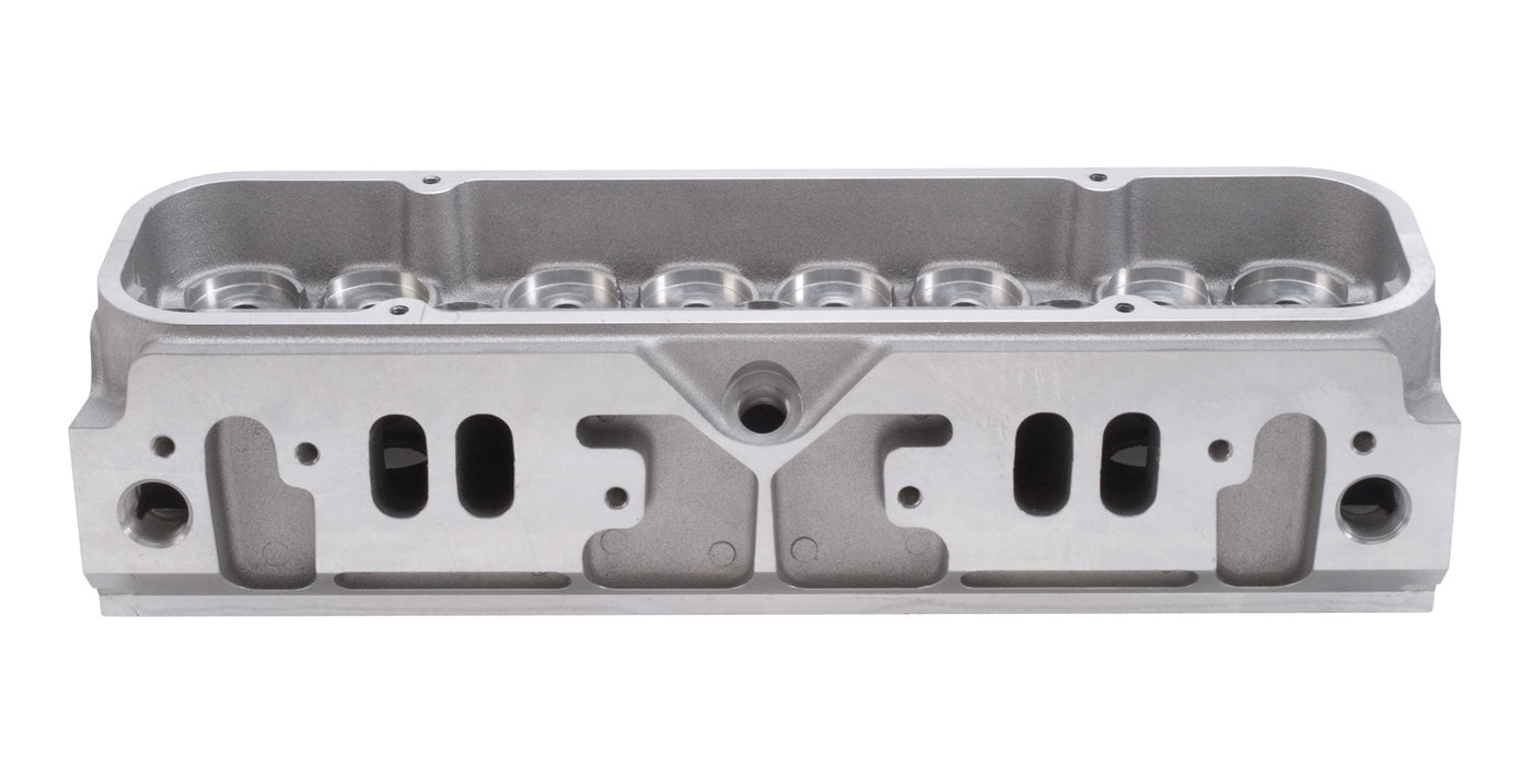 Edelbrock 77839 XX CYL HEAD PONTIAC PRO PORT VICTOR 12.6 DEG VALVE PUSHROD DELETE - Truck Part Superstore