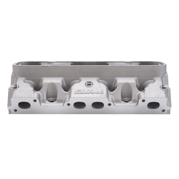 Edelbrock 77839 XX CYL HEAD PONTIAC PRO PORT VICTOR 12.6 DEG VALVE PUSHROD DELETE - Truck Part Superstore