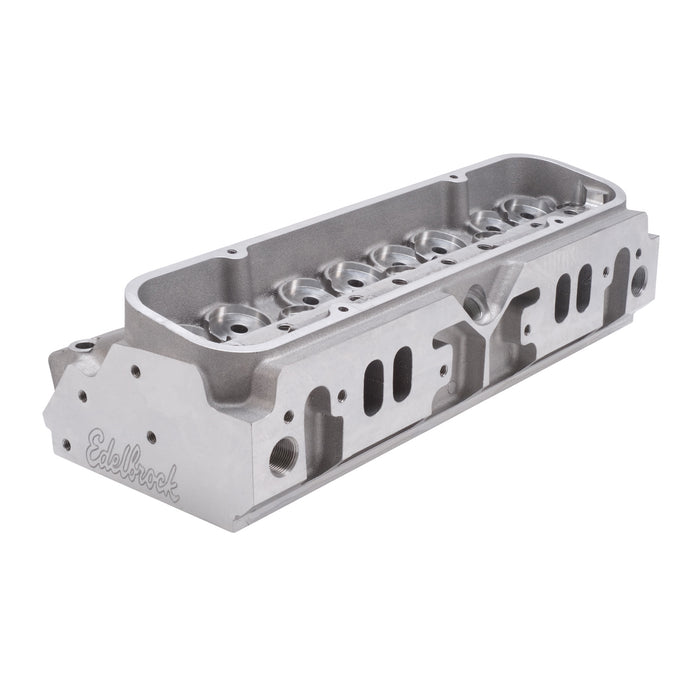 Edelbrock 77839 XX CYL HEAD PONTIAC PRO PORT VICTOR 12.6 DEG VALVE PUSHROD DELETE - Truck Part Superstore