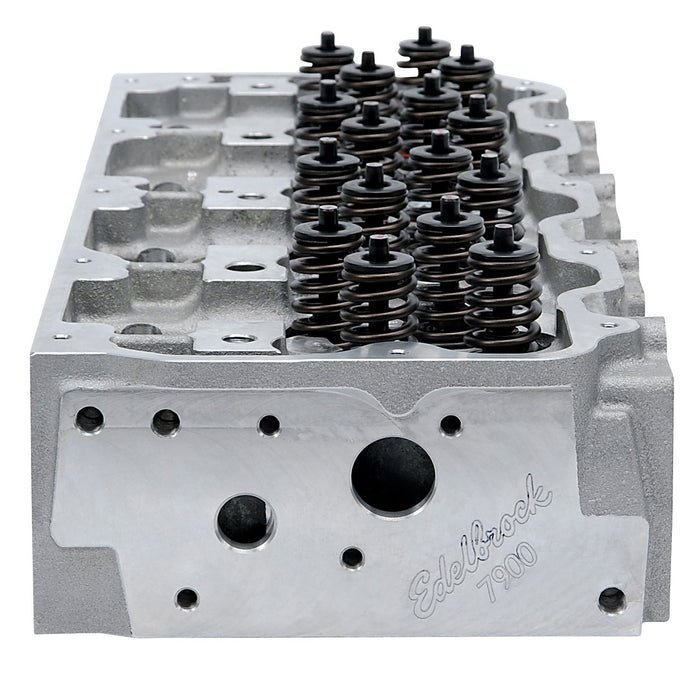 Edelbrock 79029 Cylinder Head Chevy 2001-2004 LB7 Duramax Diesel V8 6.6L Single Complete - Truck Part Superstore