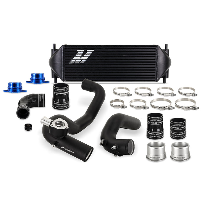 Mishimoto MMINT-BR23-21KBBK Performance Intercooler Kit, Ford Bronco 2.3L 2021+, Black IC, Black IC Pipes - Truck Part Superstore