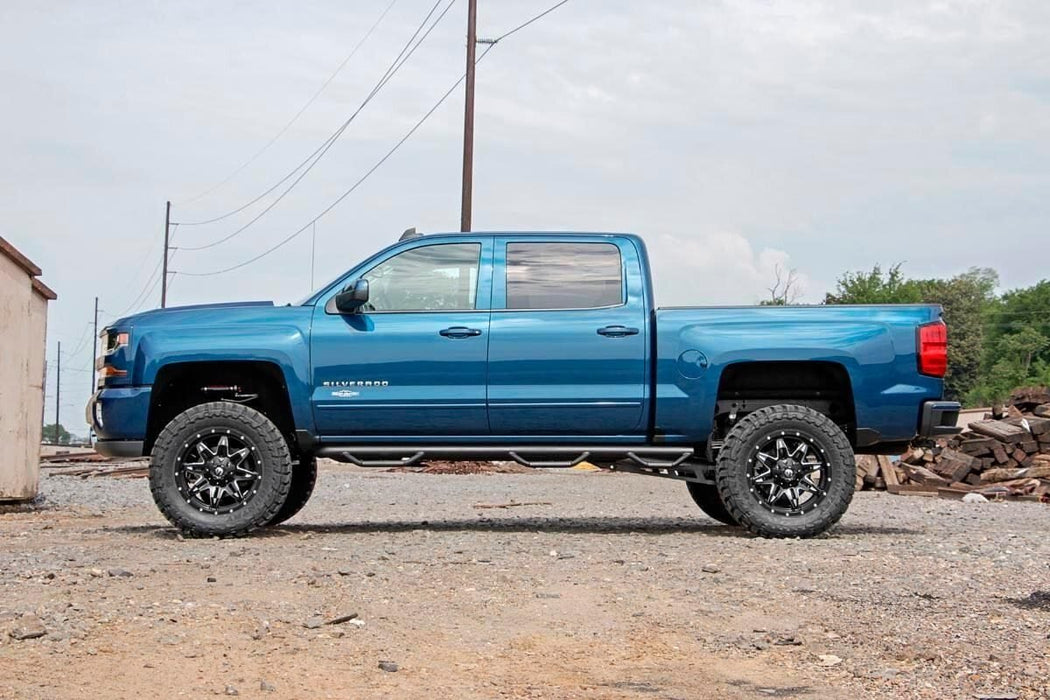 Rough Country 18750 7 Inch Suspension Lift Kit Vertex Cast Aluminum or Stamped Steel 14-18 Silverado/Sierra 1500 2WD - Truck Part Superstore