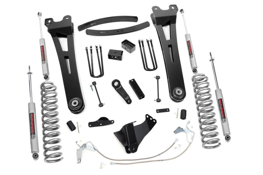 Rough Country 538.20 Radius Arm Lift Kit w/Shocks; 6 in. Lift; - Truck Part Superstore