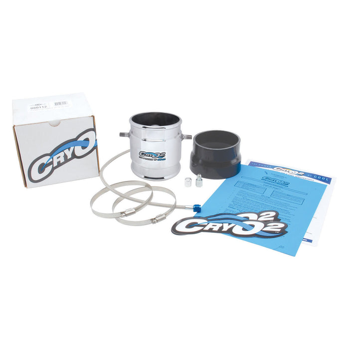 Design Engineering 80112 CryO2™ Cryogenic Air Intake; 4.5 in. O.D.; - Truck Part Superstore