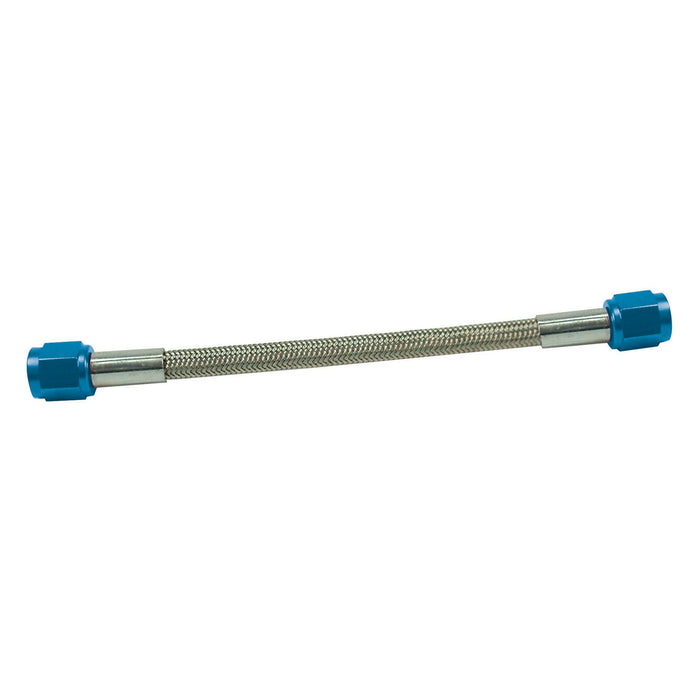 Design Engineering 80204 Stainless Steel Braided Hose; 1 ft.; -4AN Female End And 1/8 NPT Male End; - Truck Part Superstore