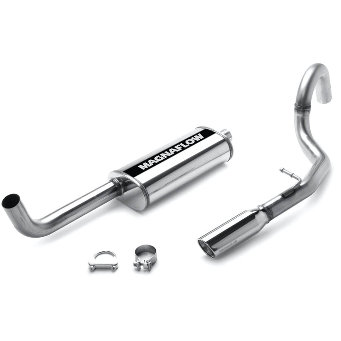 MagnaFlow Exhaust Products 15858 Street Series Stainless Cat-Back System - Truck Part Superstore