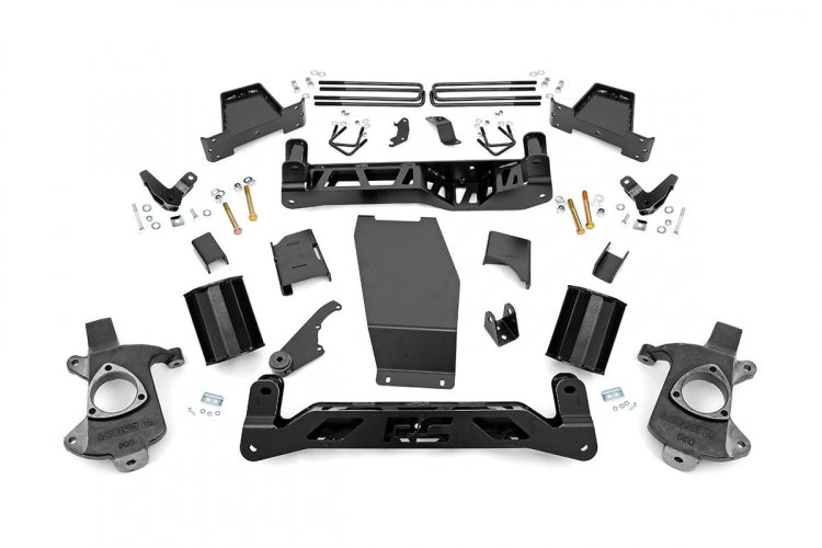 Rough Country 18102 7 Inch GMC Suspension Lift Kit 14-16 Sierra 1500 Denal 4WD w/MagneRide Aluminum Rough Country - Truck Part Superstore