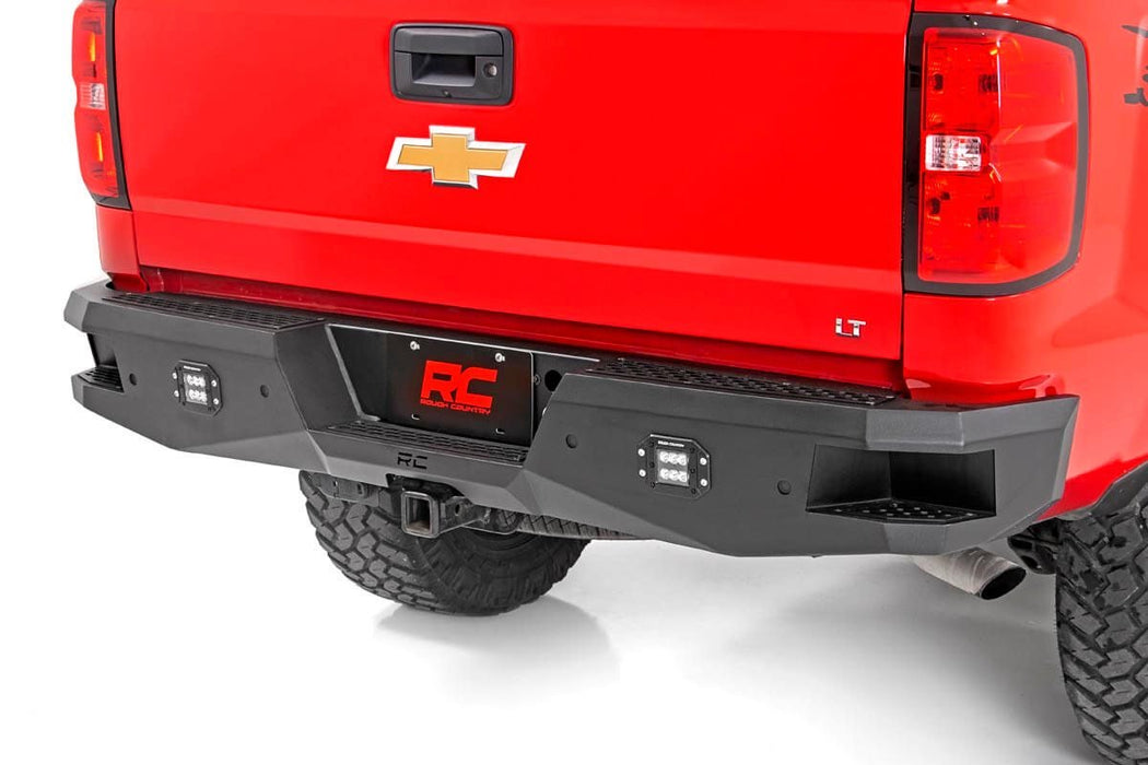 Rough Country 10773 Chevy Heavy-Duty Rear LED Bumper 07-18 Silverado 1500 Rough Country - Truck Part Superstore