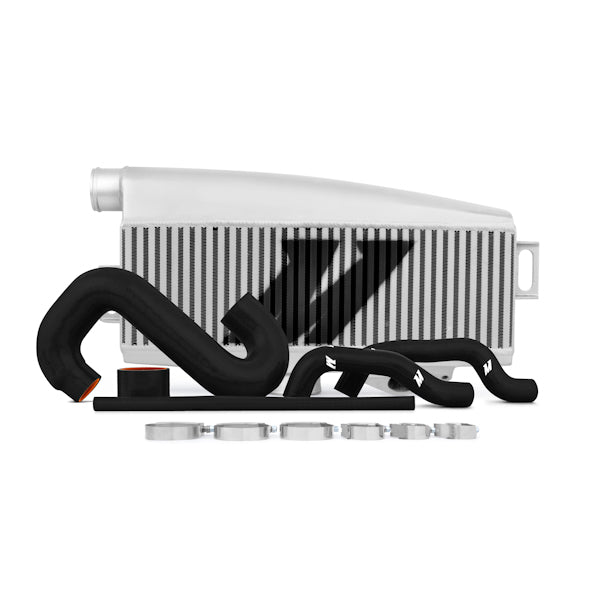 Mishimoto MMTMIC-WRX-01SLBK Subaru WRX/STI Perf. Top-Mount Intercooler Kit (silver w/ black pipe) 2002-2007 - Truck Part Superstore