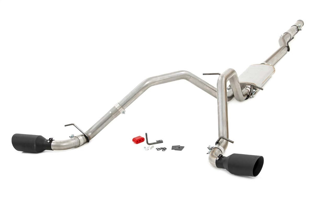 Rough Country 96007 Dual Cat-Back Exhaust System w/Black Tips 14-18 Silverado/Sierra 1500 5.3L Rough Country - Truck Part Superstore