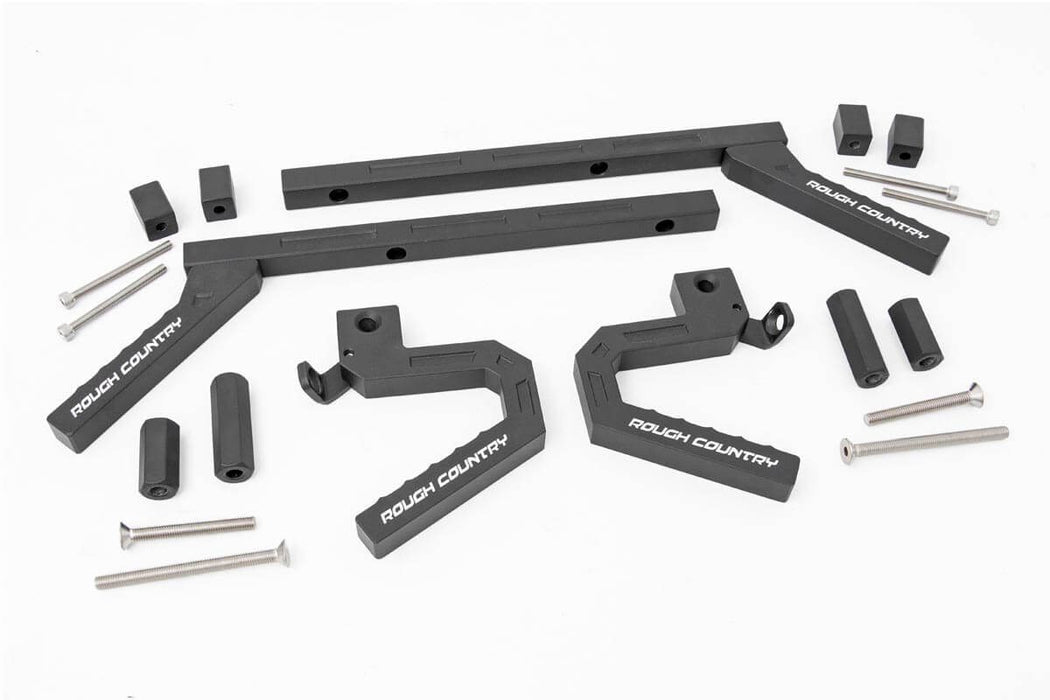 Rough Country 6509 Jeep Aluminum Grab Handle Set 07-18 Wrangler JK Rough Country - Truck Part Superstore