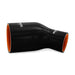 Mishimoto MMCP-R45-2540BK Mishimoto 45-Degree Silicone Transition Coupler, 2.50-in to 4.00-in, Black - Truck Part Superstore