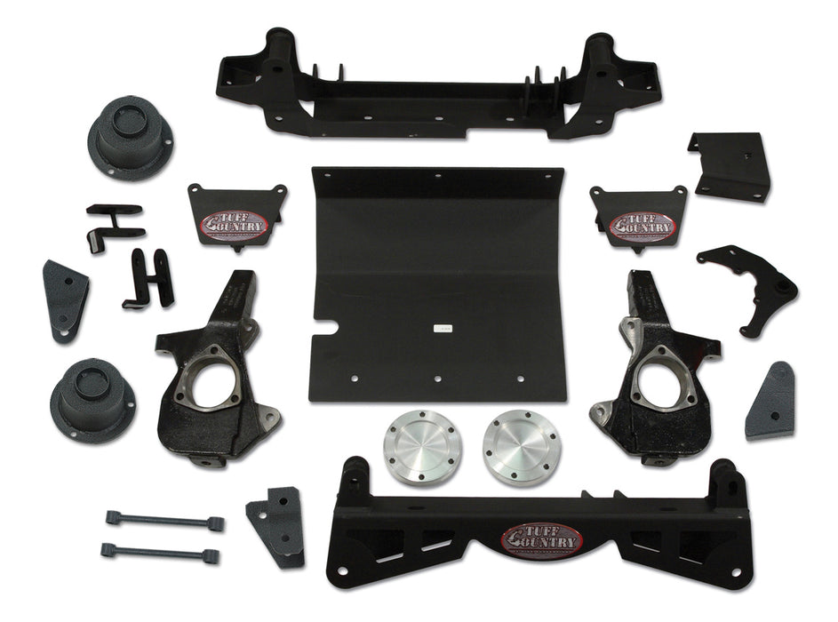 Tuff Country 14962 4 Inch Lift Kit 00-06 Chevy Suburban/Tahoe/01-03 Avalanche and 00-06 GMC Yukon/Yukon XL 1500 w/3 Piece Sub Frame Tuff Country - Truck Part Superstore