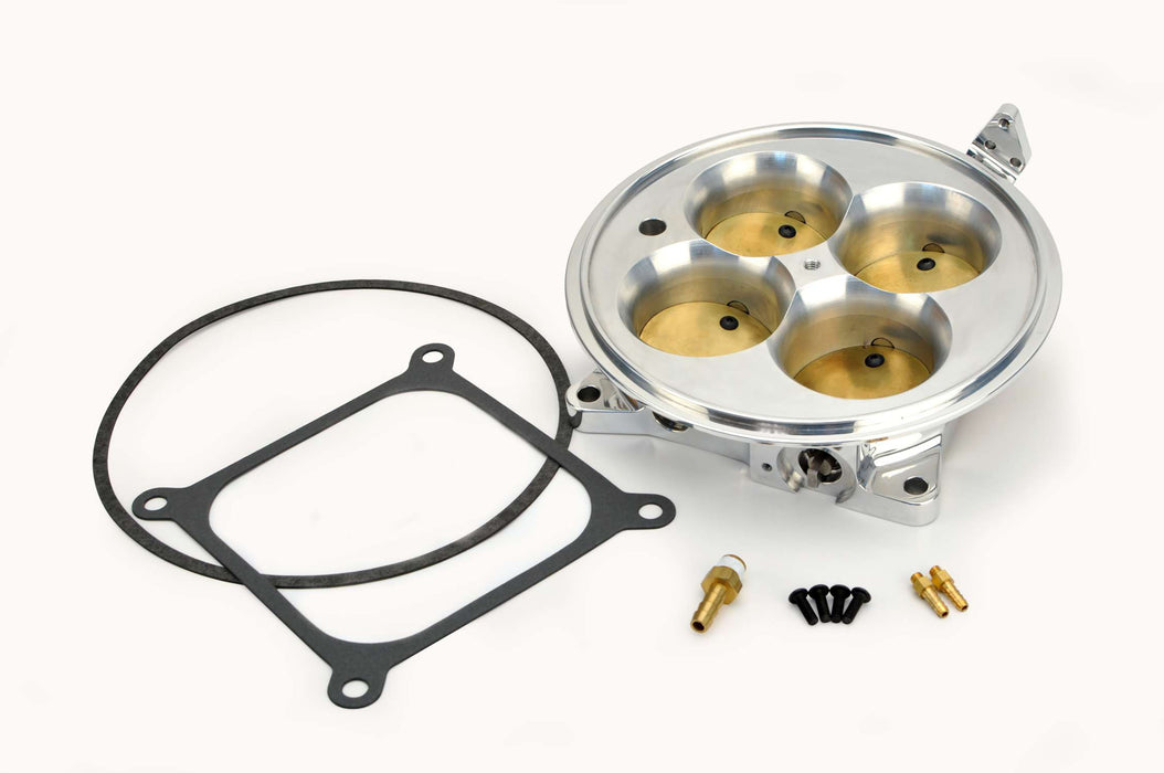 FAST 307603P Polished 4150 Flange Air Only Throttle Body for Multiport Injection EFI Systems - Truck Part Superstore