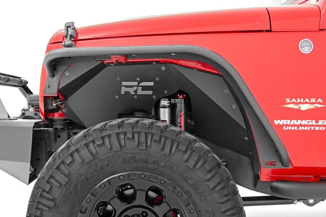 Rough Country 10531 Jeep Tubular Front Fender Flares 07-18 Wrangler JK Rough Country - Truck Part Superstore