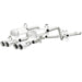 MagnaFlow Exhaust Products 15884 Street Series Stainless Cat-Back System - Truck Part Superstore