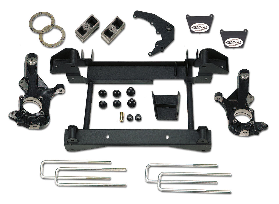 Tuff Country 14990 4 Inch Lift Kit 01-06 Silverado/Sierra 3500 / 3500HD w/1 Piece Sub Frame Tuff Country - Truck Part Superstore