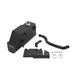 Mishimoto MMRT-F2D-11PMWBK Aluminum Degas Tank, fits Ford 6.7L Powerstroke 2011-2019, Micro-Wrinkle Black - Truck Part Superstore