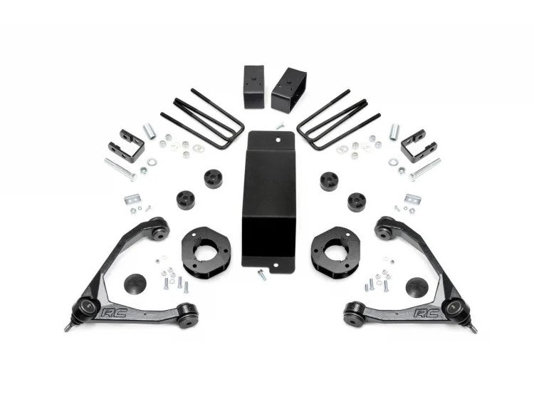 Rough Country 18901 Sierra 1500 3.5 Inch Suspension Lift Kit For 14-16 GMC Sierra 1500 Denali w/MagneRide 4WD Rough Country - Truck Part Superstore
