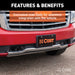 CURT 70111 Custom Tow Bar Base Plate; Select Escalade; Suburban; Tahoe; Yukon; XL - Truck Part Superstore