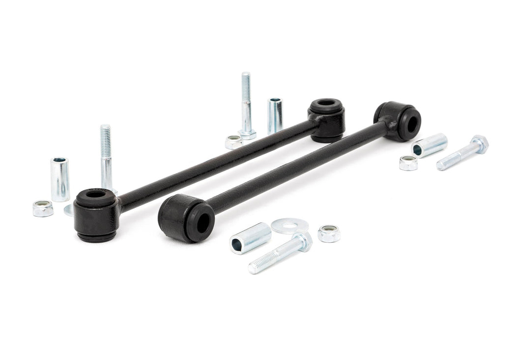 Rough Country 1017 Sway Bar Links Rear 6 Inch Lift 07-18 Jeep Wrangler JK Rough Country - Truck Part Superstore