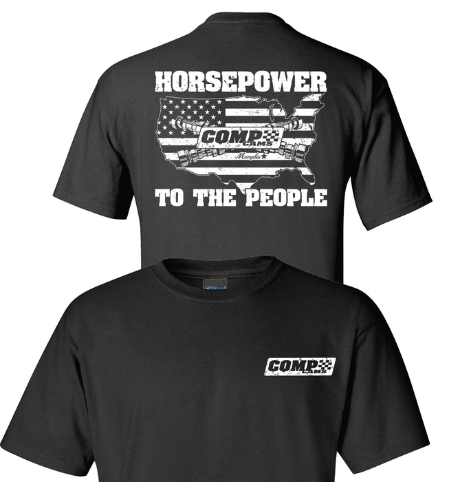 COMP Cams C1043-XXXL Horsepower to the People XXXL T-Shirt - Truck Part Superstore