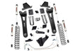 Rough Country 54270 6 Inch Ford Radius Arm Suspension Lift Kit Overload Springsw/V2 Shocks 15-16 F-250 Rough Country - Truck Part Superstore