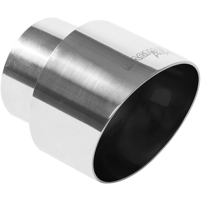 MagnaFlow Exhaust Products 35127 Single Exhaust Tip-2.25in. Inlet/4in. Outlet - Truck Part Superstore