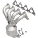 MagnaFlow Exhaust Products 23309 Catalytic Converter with Integrated Exhaust Manifold - Truck Part Superstore