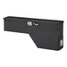 UWS FW-48-DS-D-BLK Gloss Black Aluminum 48in. Driver-Side Wheel Well Tool Box (LTL Shipping Only) - Truck Part Superstore