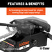 CURT 16520 CURT 16520 A16 5th Wheel Hitch Head Only; Legs or Roller Required; 16;000 lbs - Truck Part Superstore