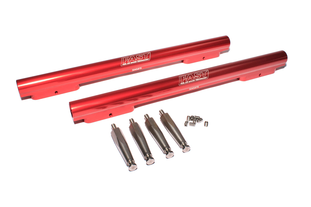 FAST 30454 Billet Fuel Rail Kit for EFI 4150 Flange Big Block Chevrolet Manifolds - Truck Part Superstore