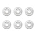 Mishimoto MMFW-LG-6SL Mishimoto M6 X 1.0 Fender Washer and Bolt Kit, 20mm OD, 6 pcs, Silver - Truck Part Superstore