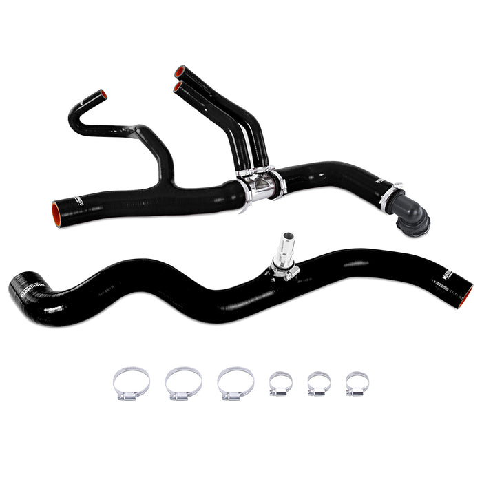Mishimoto MMHOSE-F35T-17BK Silicone Coolant Hose Kit, Fits 2017 Ford Raptor 3.5L EcoBoost, Black - Truck Part Superstore