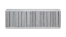 Vibrant Performance 12859 Vertical Flow Intercooler; 24in.W x 8in.H x 3.5in. Thick; Aluminum; - Truck Part Superstore
