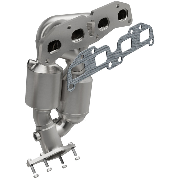 MagnaFlow Exhaust Products 51591 Catalytic Converter with Integrated Exhaust Manifold - Truck Part Superstore