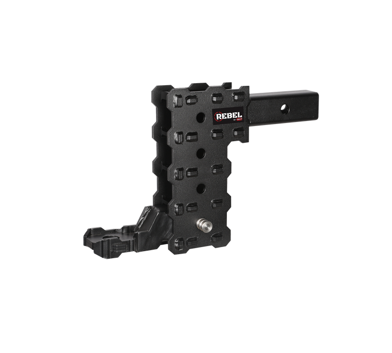 GEN-Y Hitch GH-13054X PHANTOM-X 2" Hollow Shank 7" Drop .7K TW 7K Hitch & GH-13051X Platinum Ball - Truck Part Superstore