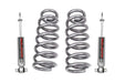 Rough Country 30430 2 Inch Leveling Coil Springs w/N3 Shocks 09-18 RAM 1500 2WD V8 Models Rough Country - Truck Part Superstore