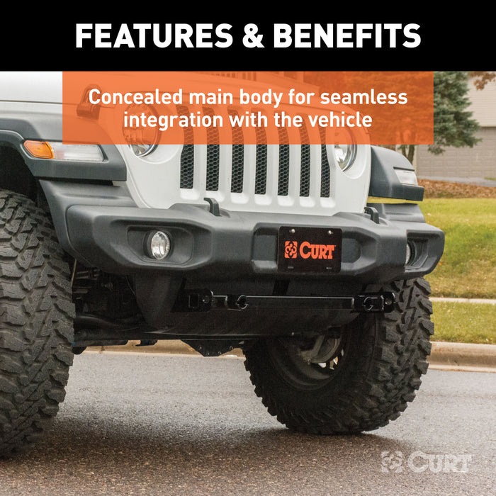 CURT 70105 Custom Tow Bar Base Plate; Select Jeep Wrangler JL - Truck Part Superstore