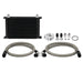 Mishimoto MMOC-UHBK Universal Oil Cooler Kit, Black, 25 Row - Truck Part Superstore