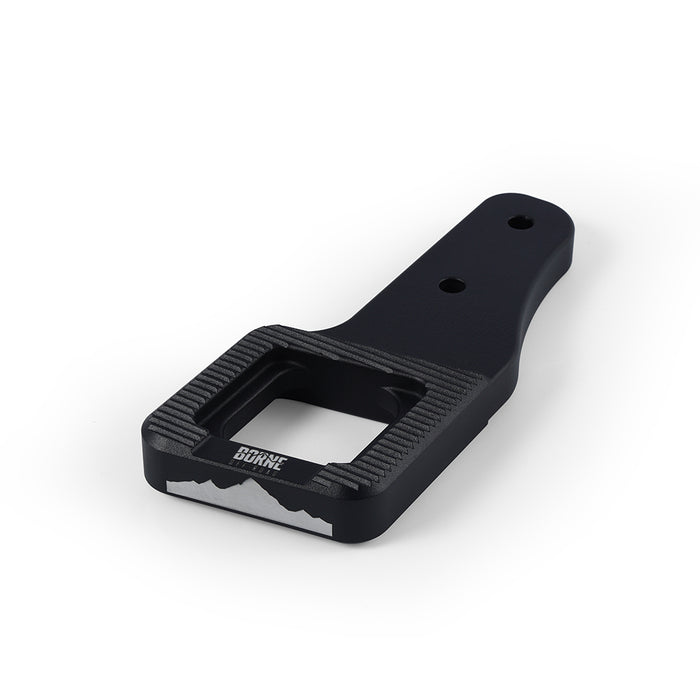 Mishimoto BNTH-F150-17BK Borne Off-Road Billet Tow Hooks, fits Ford Raptor 2017+, Micro-Wrinkle Black - Truck Part Superstore