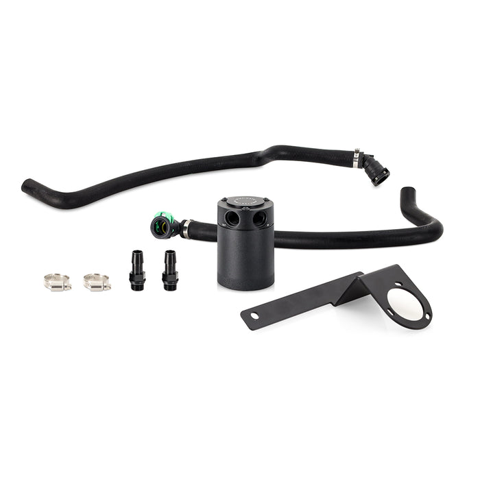 Mishimoto MMBCC-EST-20PBE Baffled Oil Catch Can Kit, Fits Ford Explorer ST 2020+ - Truck Part Superstore