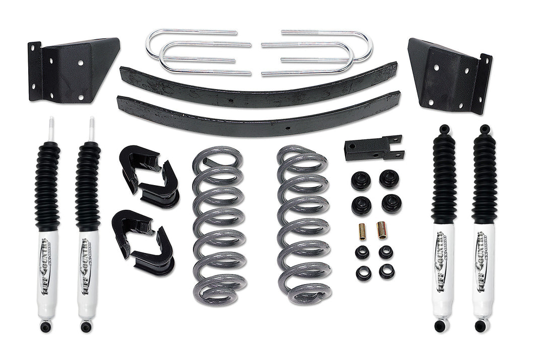 Tuff Country 24710KN 4 Inch Performance Lift Kit 73-79 Ford F150/78-79 Ford Bronco w/ SX8000 Shocks Fits Models with 3 Inch wide Rear Springs Tuff Country - Truck Part Superstore