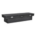 UWS TBS-72-BLK Gloss Black Aluminum 72in. Crossover Truck Tool Box (LTL Shipping Only) - Truck Part Superstore