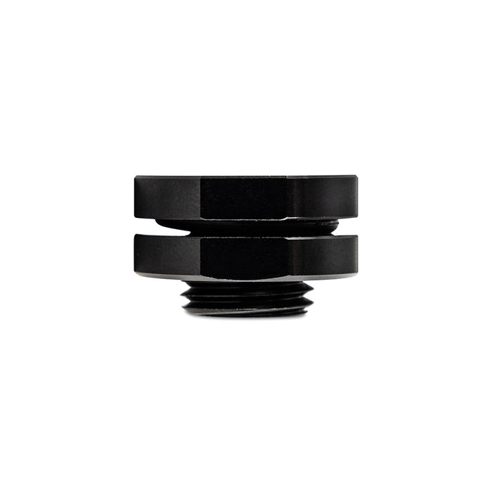 Mishimoto MMFT-NZL-18BK Aluminum 1/8-in-NPT Add-On Bung for Hoses & Couplers, Black - Truck Part Superstore